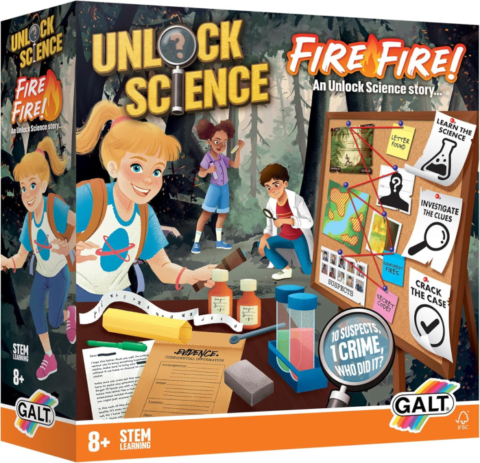 Set experimente Unlock Science: Incendiul din jungla [5]