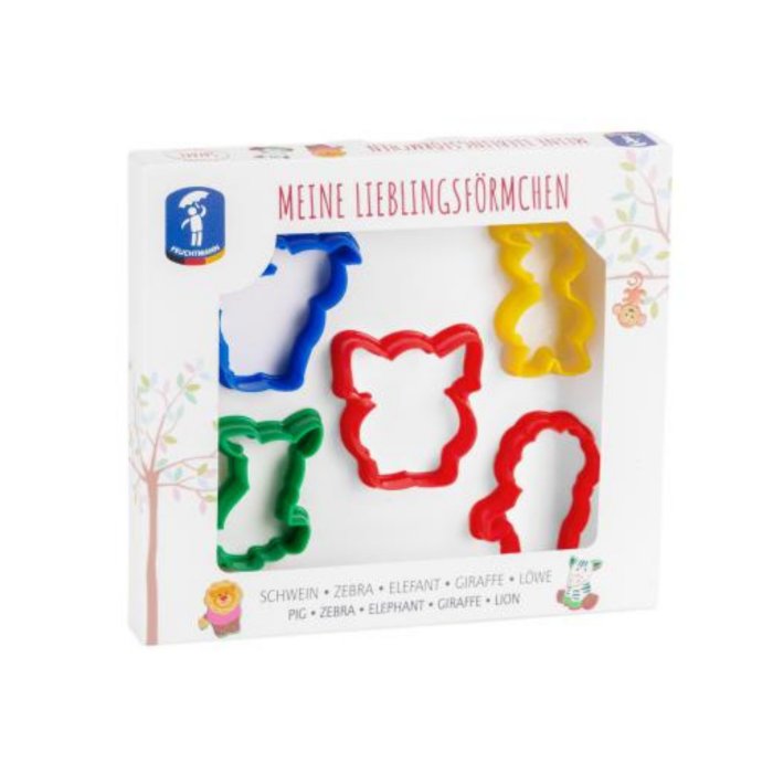 Set forme pentru plastilina - Animalute safari [2]