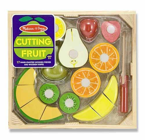 Set fructe lemn pentru taiat - Melissa & Doug [2]