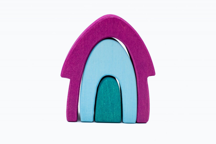 Set handmade Marc toys, Casuta din povesti Bleu [13]