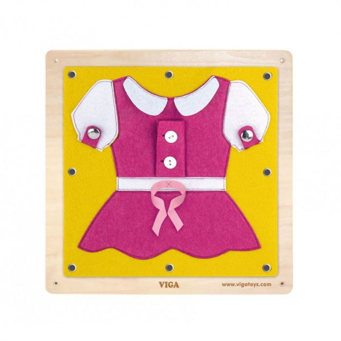 Set jucarii de perete - Incheie imbracamintea, Viga [3]