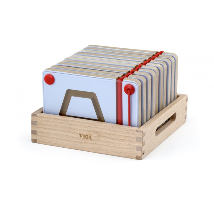 Set magnetic de scriere - Forme geometrice, Viga [2]