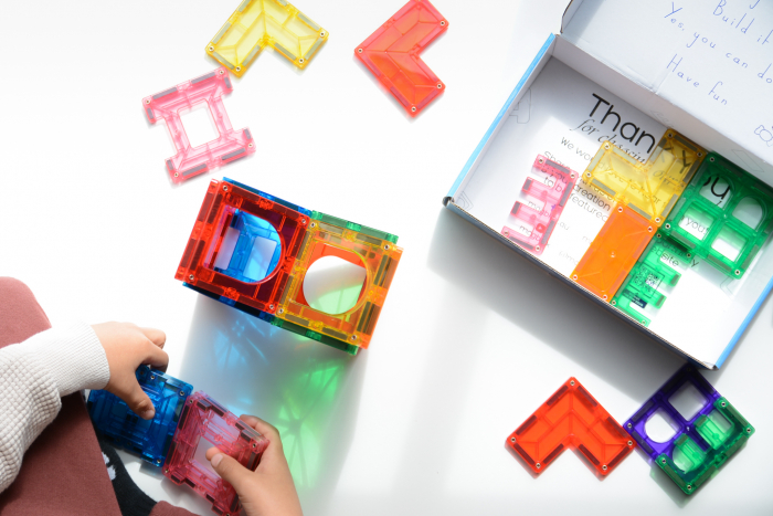 Set magnetic Magblox - 36 piese magnetice accesorii pentru constructie [9]