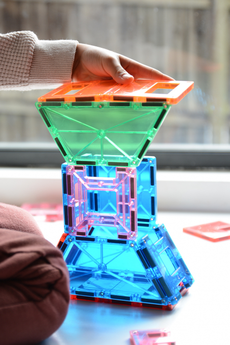 Set magnetic Magblox - 36 piese magnetice accesorii pentru constructie [11]