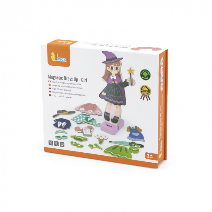 Set magnetic Vestimentatie fete, Viga [1]