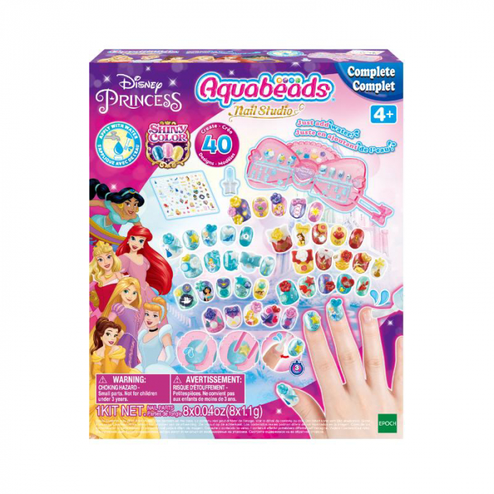Set Margele Aquabeads - Stickere Pentru Unghii Printese Disney [2]