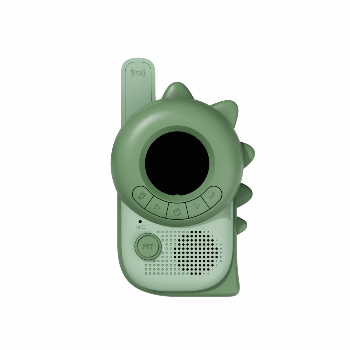 Set statii Walkie-Talkie pentru copii, Dino green-Dino green [5]
