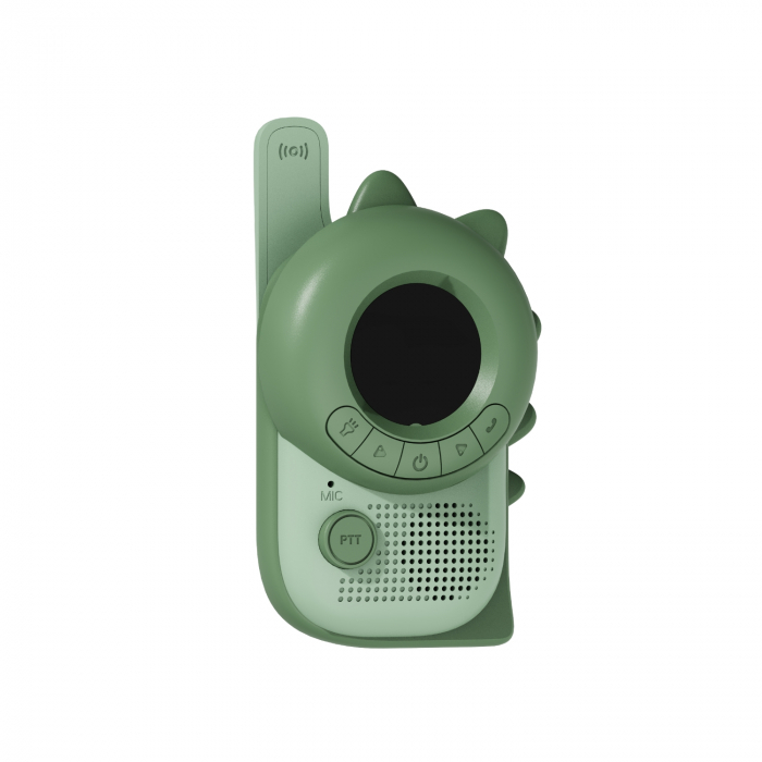 Set statii Walkie-Talkie pentru copii, Dino green-Dino green [4]