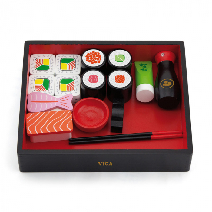 Set sushi din lemn, Viga [2]