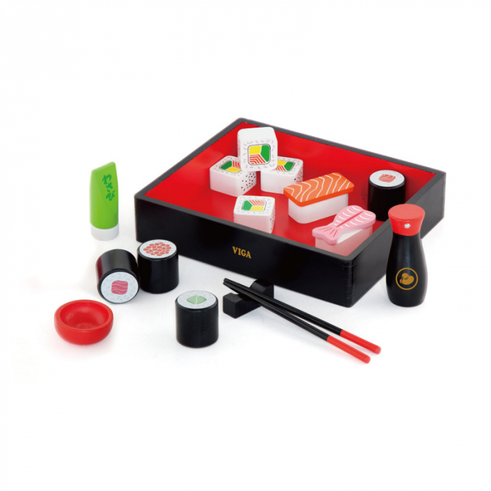 Set sushi din lemn, Viga [4]