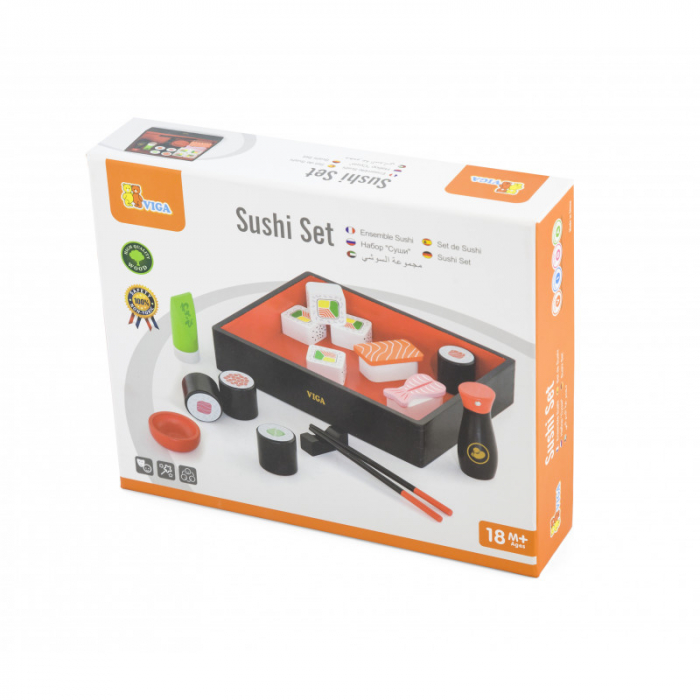Set sushi din lemn, Viga [3]