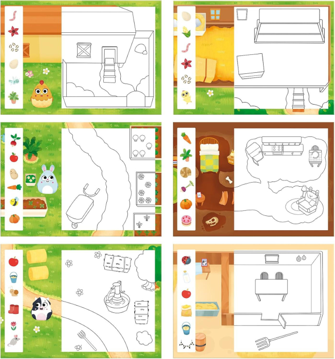 Set Water Magic de colorat: In jungla cu Squishies [2]