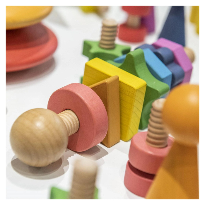 Shape Twister, joc de insurubare din lemn, TickiT [4]