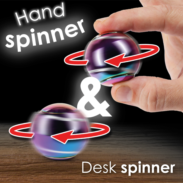 Spinner metalic in culori diverse, Boppi [11]