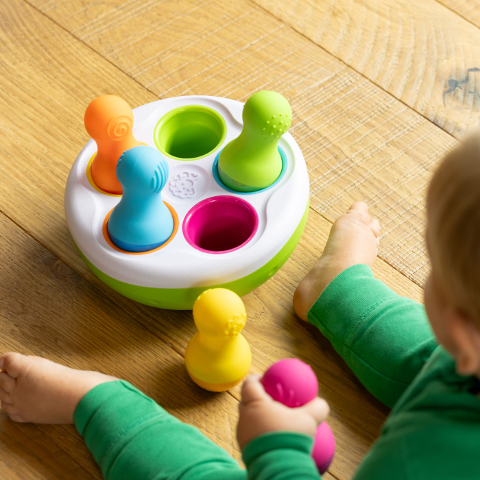 Spinny Pins – Popice mobile – Potrivire, asociere și dexteritate bebe [5]