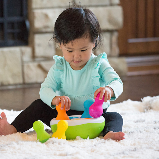 Spinny Pins – Popice mobile – Potrivire, asociere și dexteritate bebe [6]
