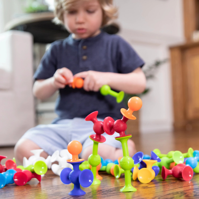 Squigz Deluxe – Set de construcție cu 44 de piese cu ventuze [4]