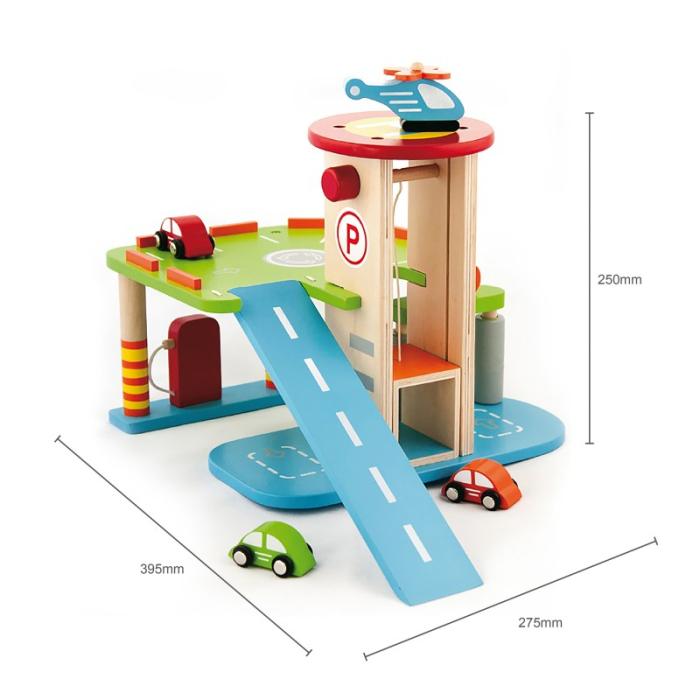 Statie de benzina cu parcare, lift si heliport [9]