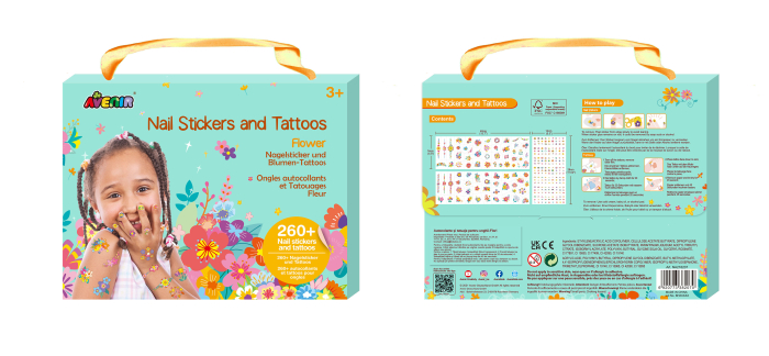 Stickere pentru unghii si tatuaje - Flori [11]