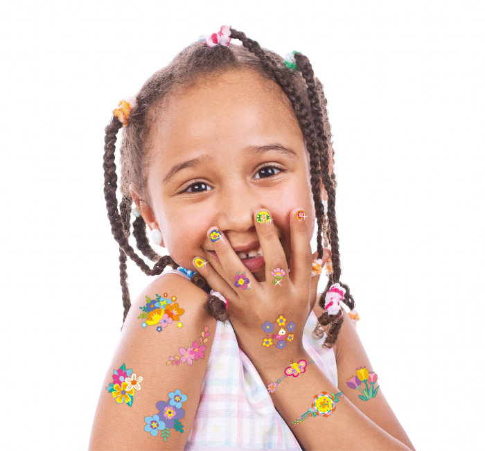 Stickere pentru unghii si tatuaje - Flori [2]