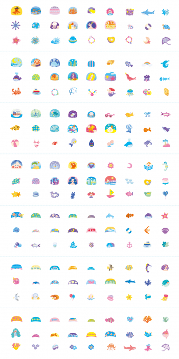 Stickere pentru unghii si tatuaje - Sirena [5]