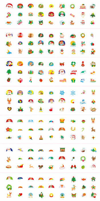 Stickere pentru unghii si tatuaje - Craciun [7]