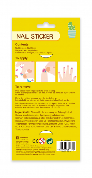 Stickere pentru unghii - Animale prietenoase [4]