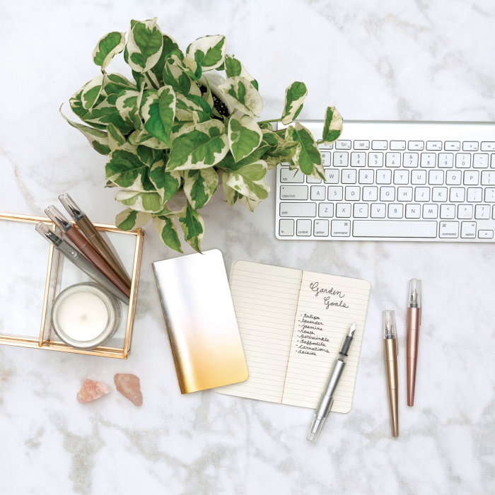 Set stilouri si carnet Modern Script - set de 4 [4]