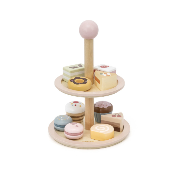 Suport pentru prajituri din lemn, PolarB Viga [8]