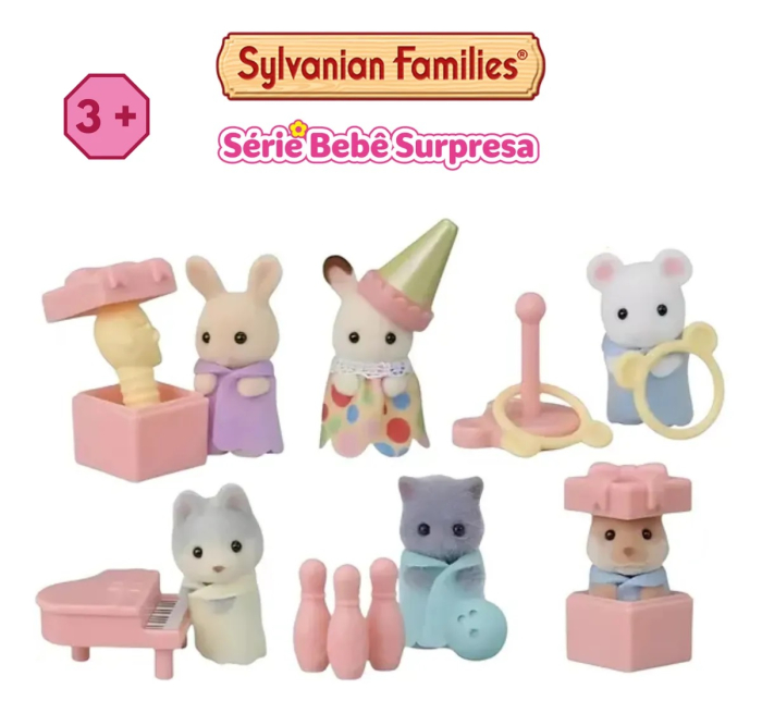 Sylvanian Families-Figurina Surpriza Petrecerea [4]
