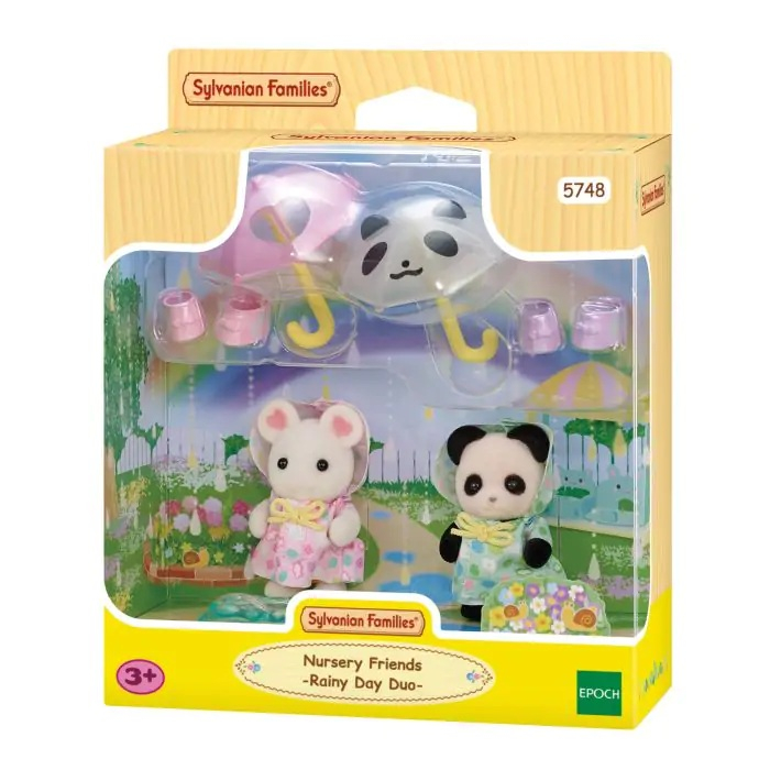 Sylvanian Families-Prietenii De La Gradinita - Duo Pentru O Zi Ploioasa [5]
