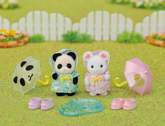 Sylvanian Families-Prietenii De La Gradinita - Duo Pentru O Zi Ploioasa [4]