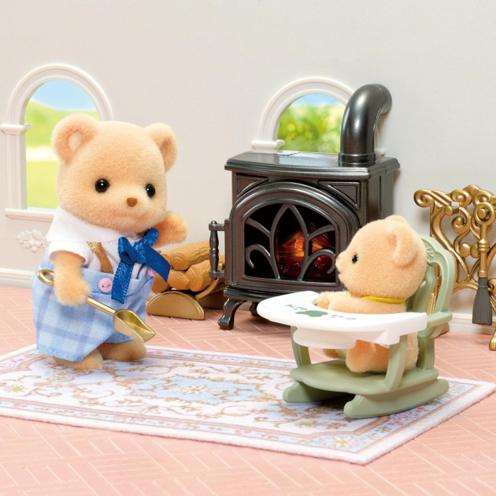 Sylvanian Families-Salon De Dining Elegant pt Conacul Riverside [7]