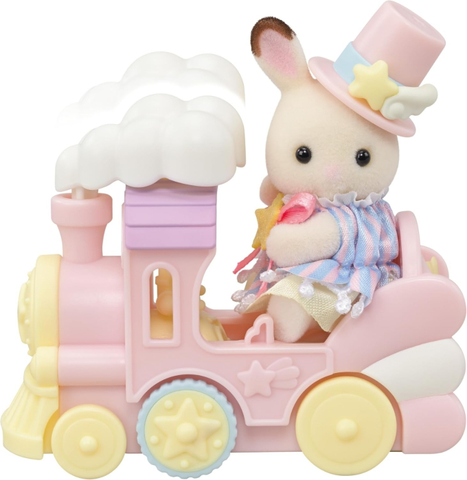 SYLVANIAN FAMILIES-SET PARC DISTRACTIE AVION SI TRENULET [6]
