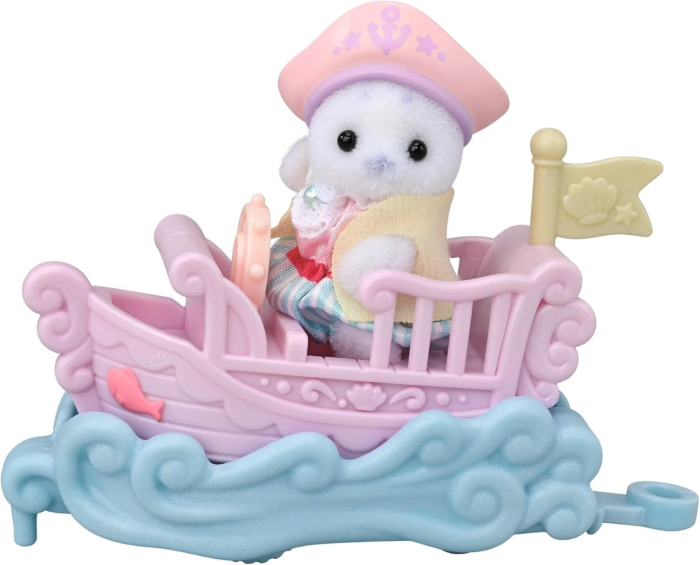 SYLVANIAN FAMILIES-SET PARC DISTRACTIE BALENA SI BARCA [3]