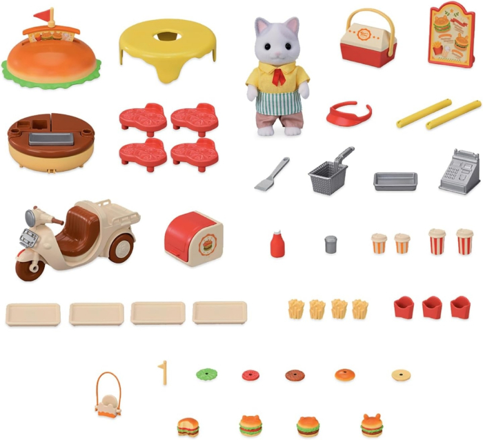 Sylvanian Families-Standul De Hamburgeri [2]