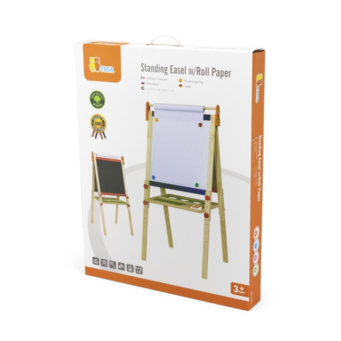 Tabla educationala dubla - magnetica si neagra, cu accesorii [4]