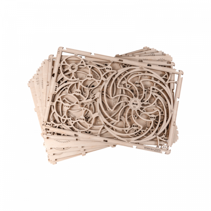 Tablou iluzie optica (Kinetic Picture) €“ puzzle 3D [8]