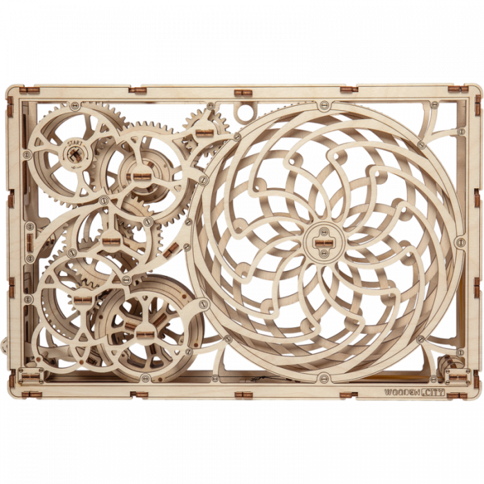 Tablou iluzie optica (Kinetic Picture) €“ puzzle 3D [2]