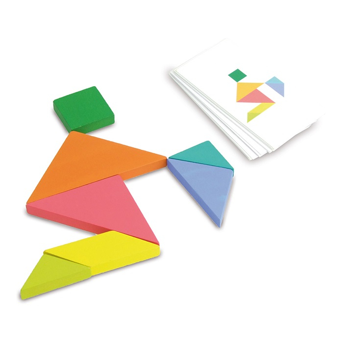 Tangram Battle - Joc Educativ din lemn - Vilac [4]