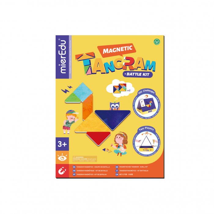 Tangram magnetic - Battle kit, 2 jucatori [5]