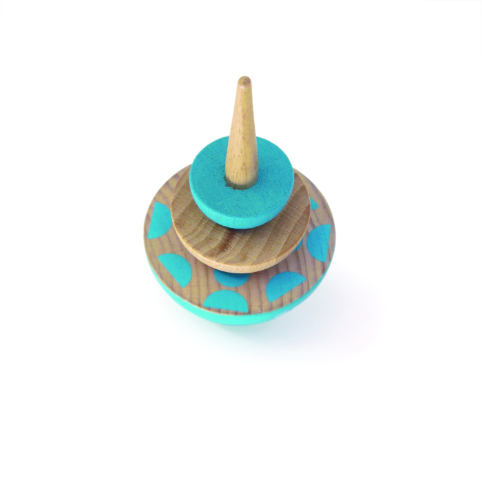 Titirez din lemn Geom albastru, Svoora [2]