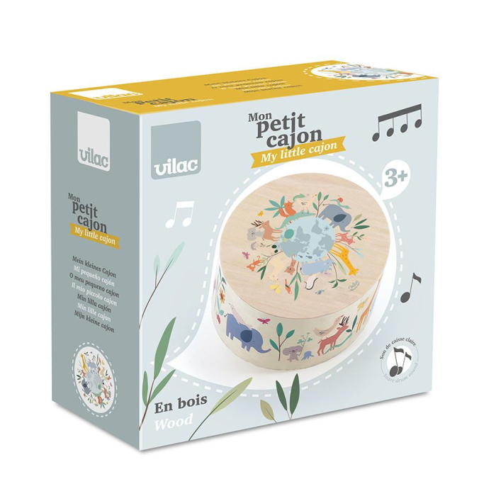 Toba cajon din lemn - Design animale - Vilac [4]