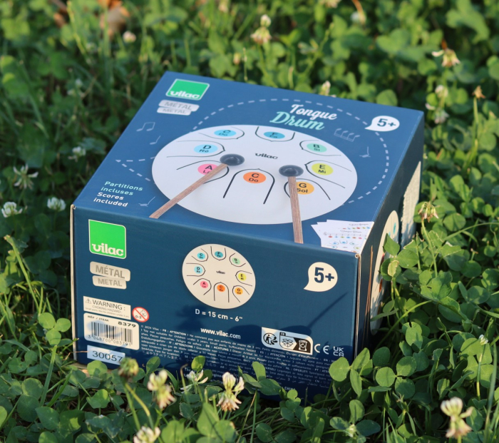 Tongue drum - instrument de percutie toba xilofon - Vilac [6]