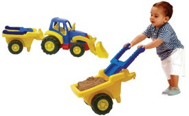 Tractor cu remorca roaba Miniland [1]