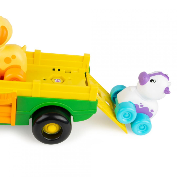 TRACTORAS CU REMORCA, ANIMALUTE SI SUNETE, JOHN DEERE [5]