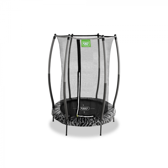 Trambulina Tiggy junior cu siguranță ø140cm - neagră/gri [2]