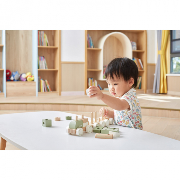 Trenulet modular cu animale, colectia Green, PolarB Viga [5]