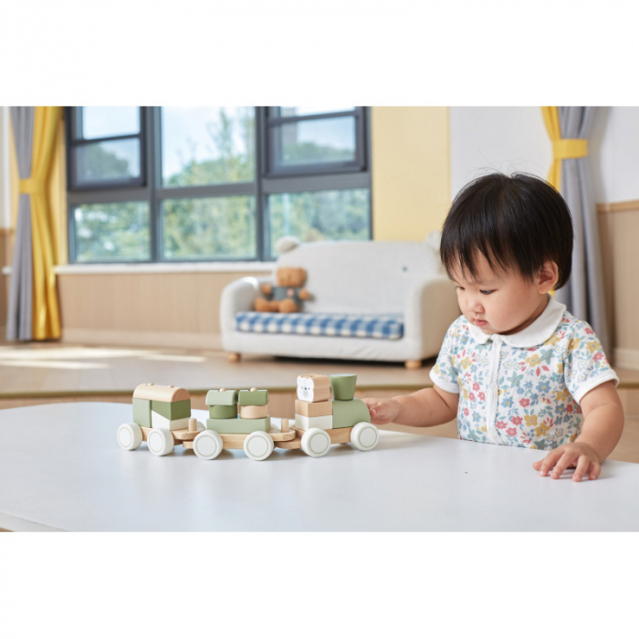 Trenulet modular cu animale, colectia Green, PolarB Viga [4]