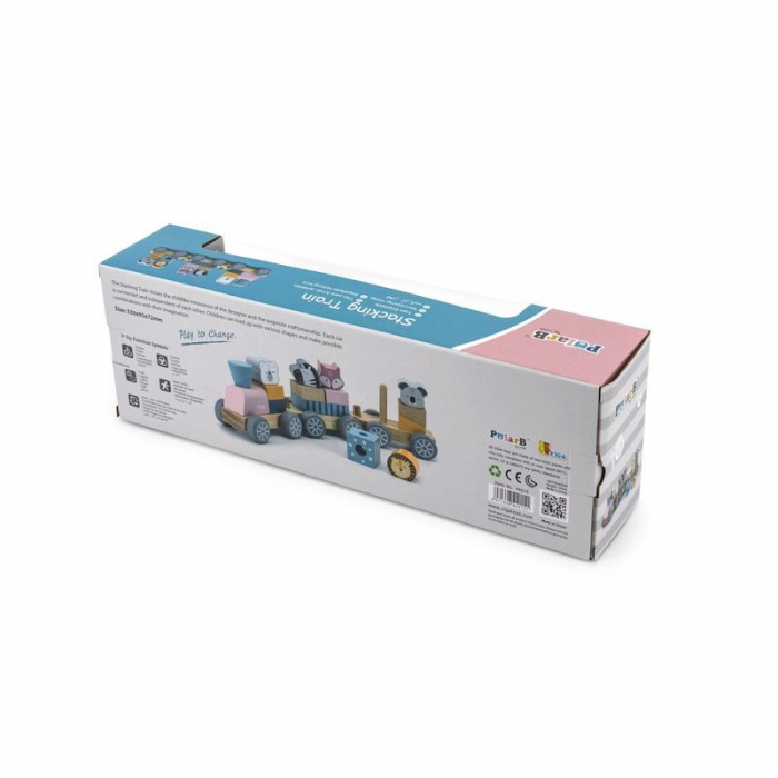 Trenulet modular cu animale, PolarB Viga [4]